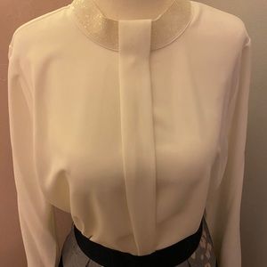 White Calvin Klein blouse